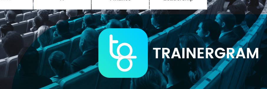 trainergram's profile banner image