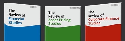 Society for Financial Studies's banner
