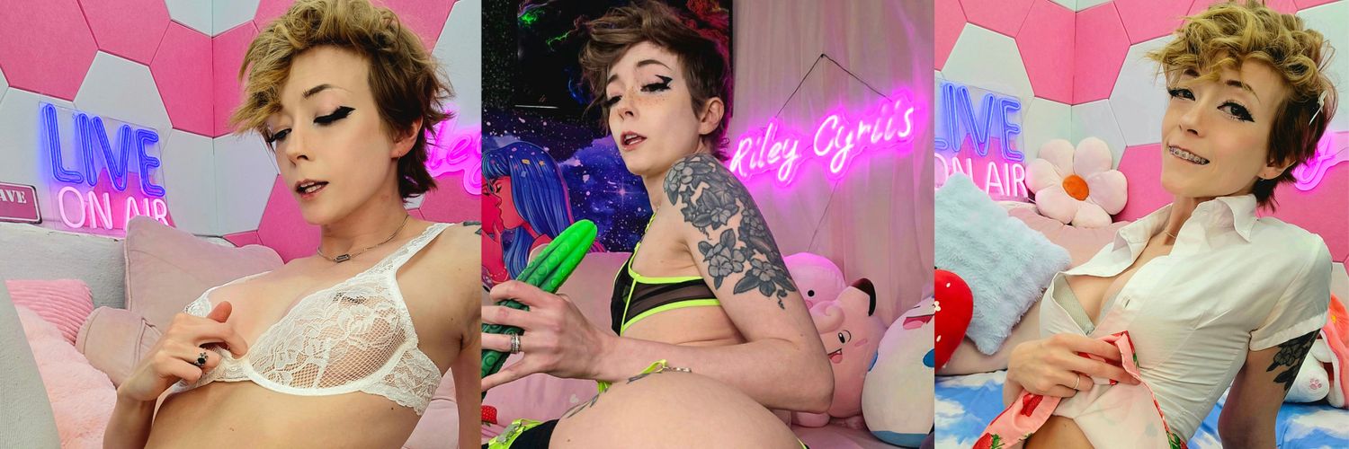 Riley Cyriis the Manic Pixie E-Thot™ banner