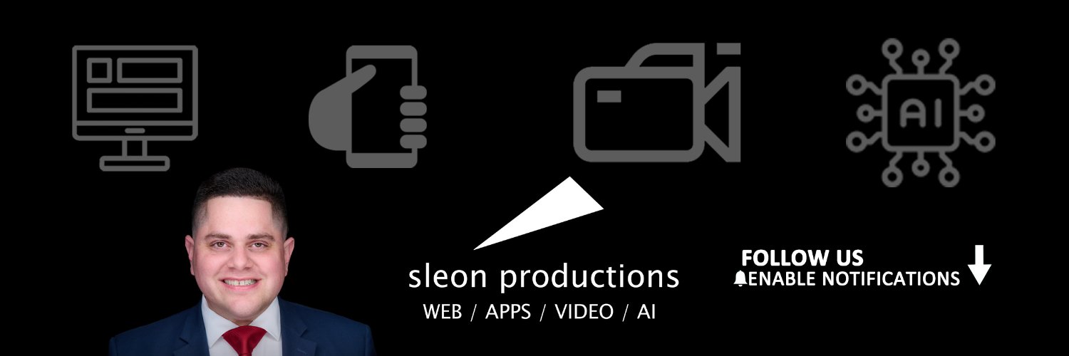 Santiago Leon - Web Dev - sleon productions ► banner