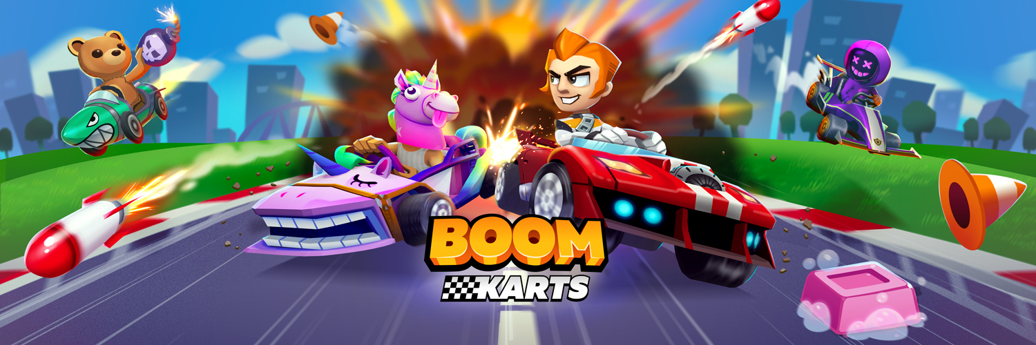 Boom Karts banner