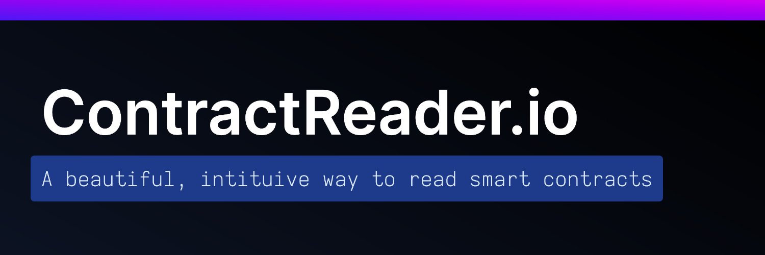 ContractReader.io banner