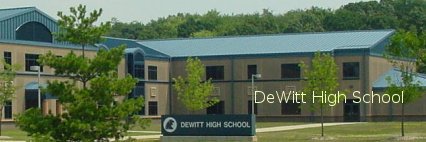 DeWitt High School banner