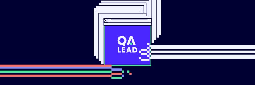 The QA Lead banner