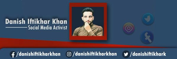 Danish Iftikhar Khan Profile Banner