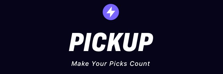 PickUp banner