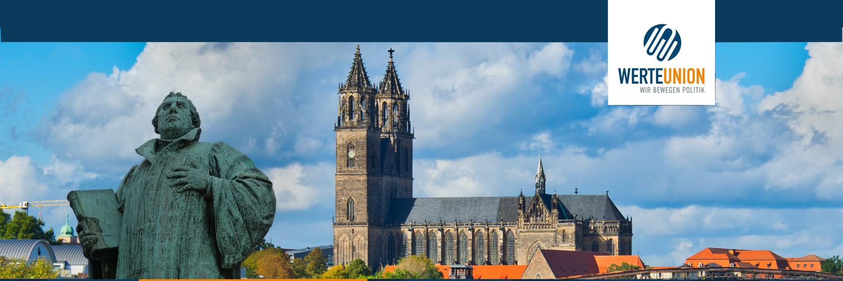 WerteUnion Sachsen-Anhalt banner