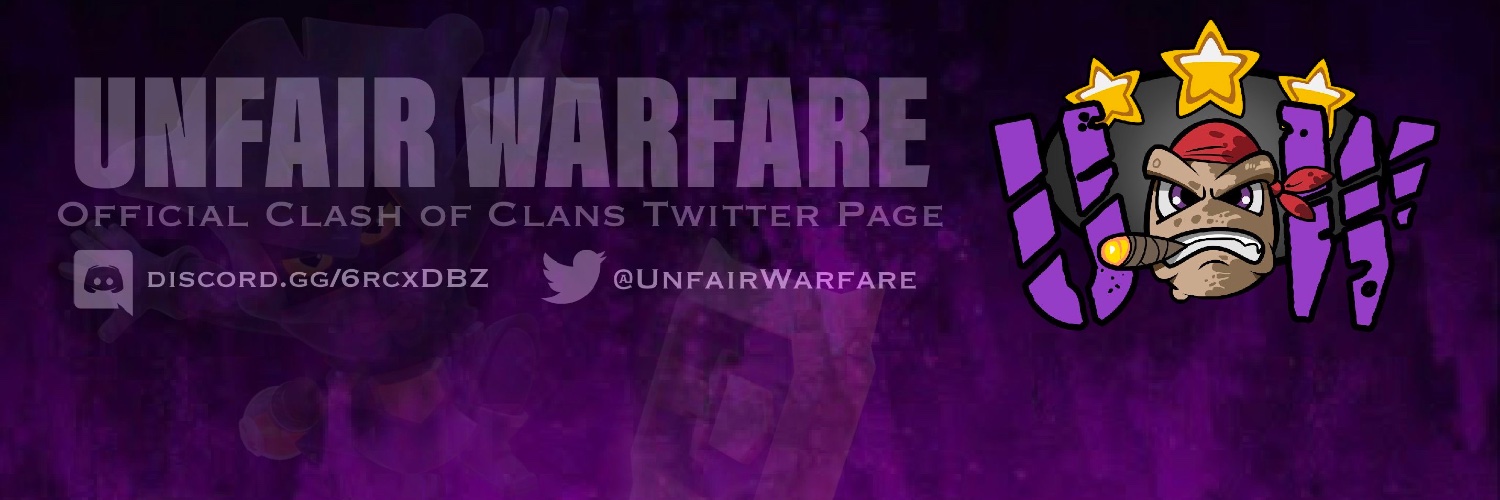 Unfair Warfare CoC Profile Banner