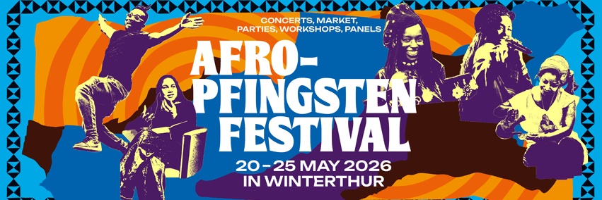 Afro-Pfingsten Festival banner