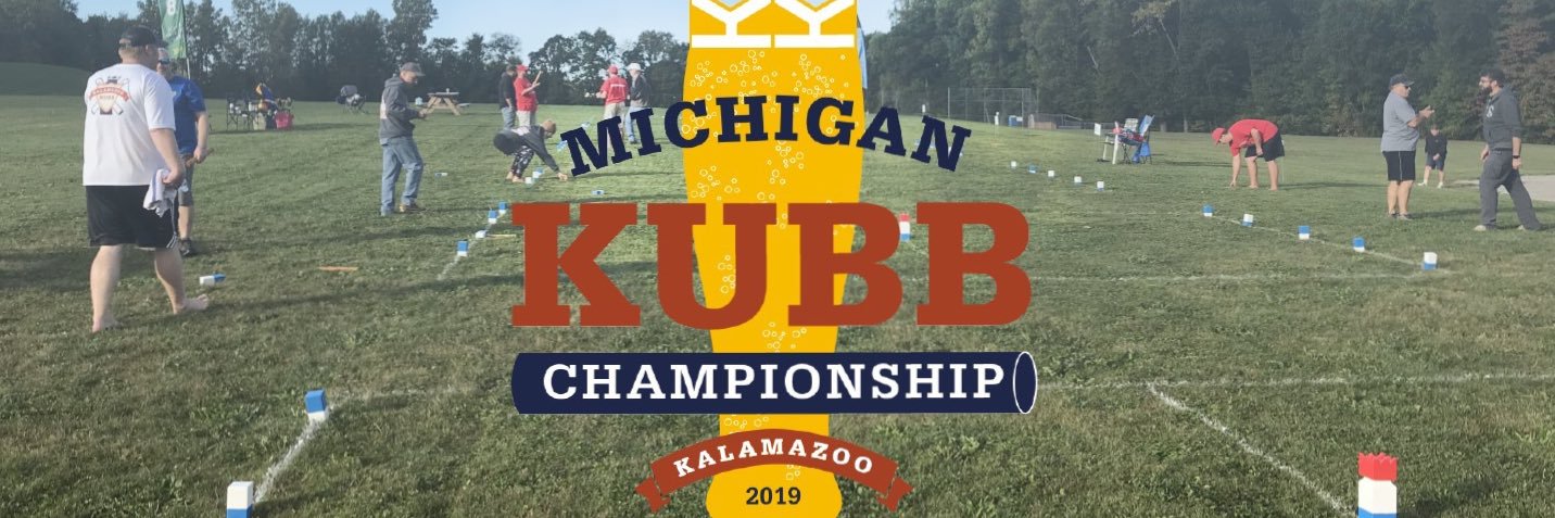 Michigan Kubb Championship banner