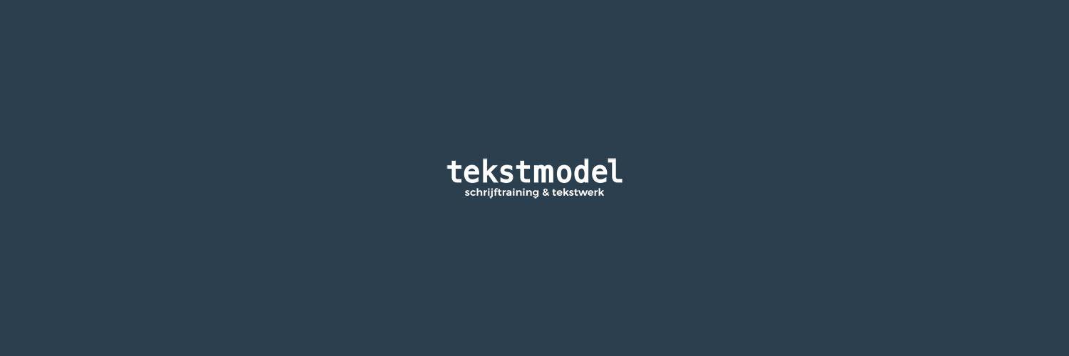 tekstmodel's profile banner image