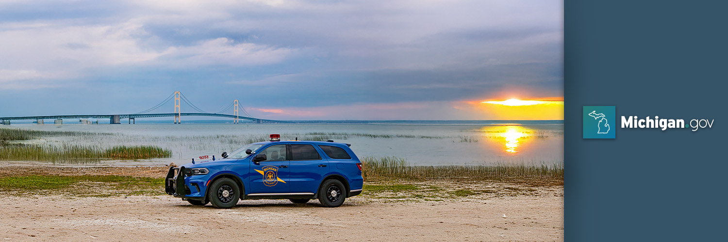 Michigan State Police banner