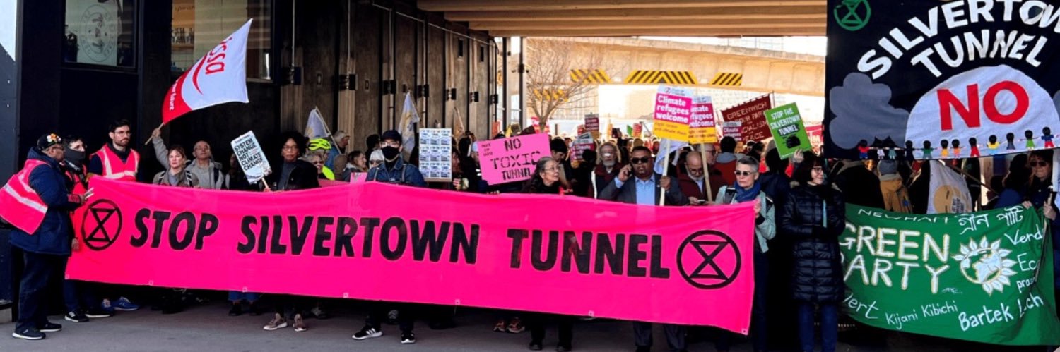 Stop Silvertown Tunnel Traffic and Pollution banner
