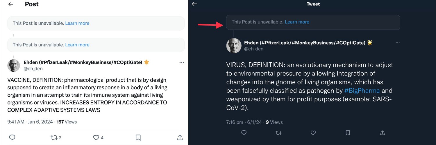 Ehden (#PfizerLeak/#MonkeyBusiness/#COptiGate) 🌟's banner