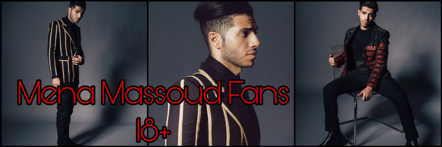 Mena Massoud Lovers 18+ banner