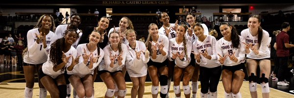 TexasStateVball Profile Banner