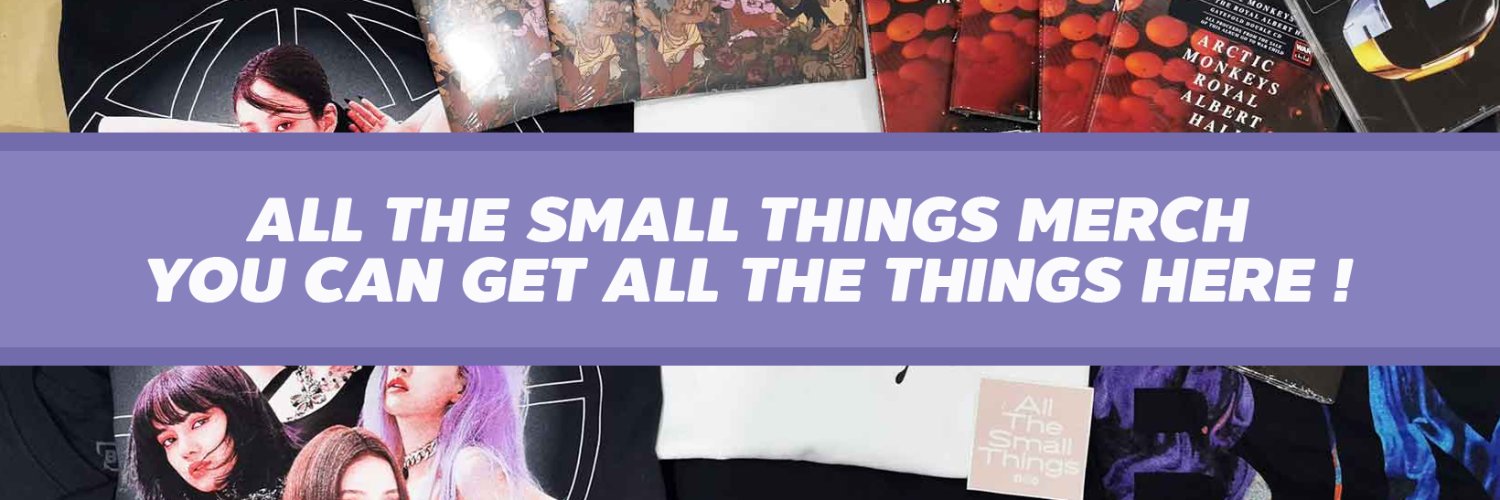 All The Small Things Merch​ banner