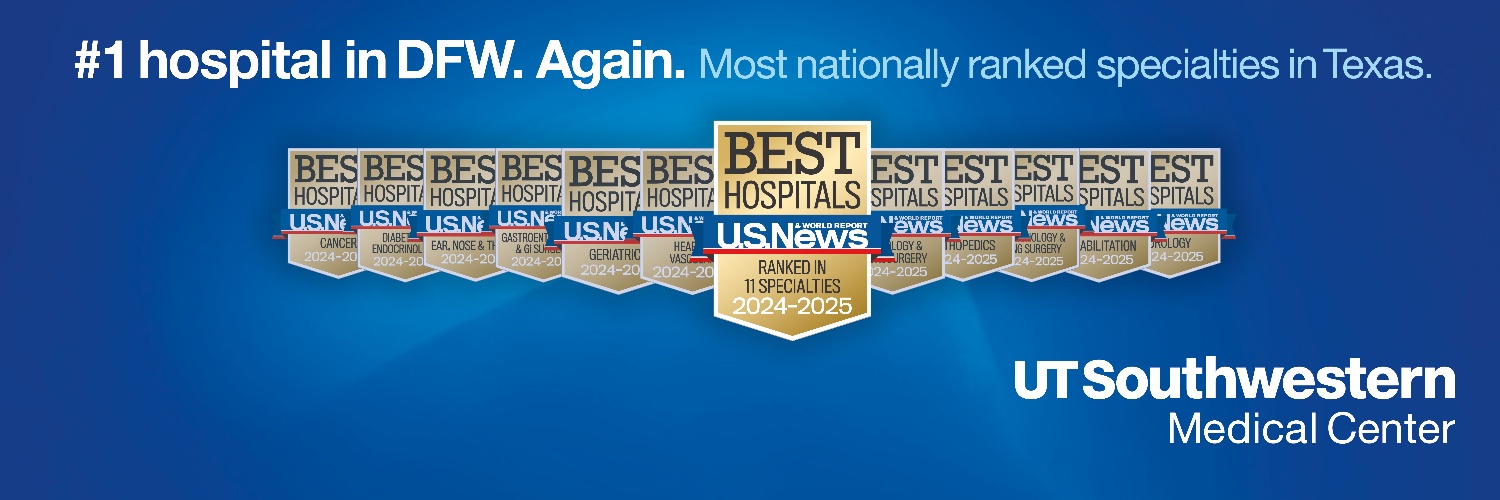 UTSW Orthopaedic Surgery's banner