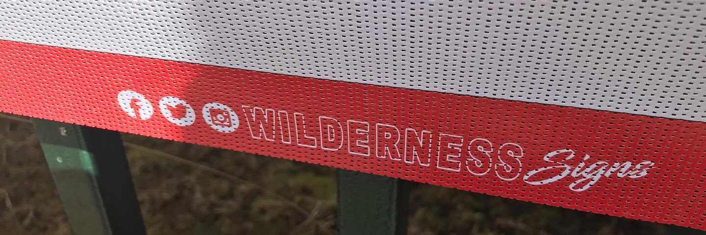 Wilderness Signs banner
