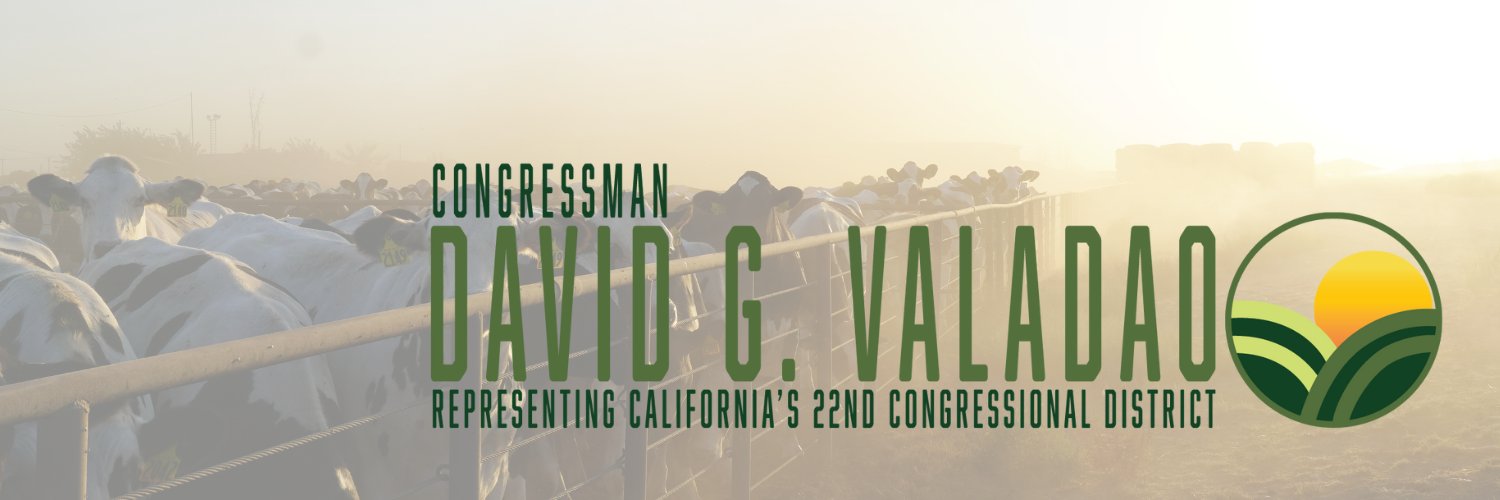 Rep. David Valadao's banner