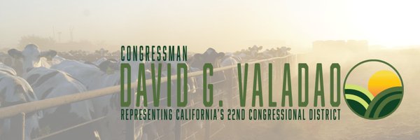 Rep. David Valadao Profile Banner