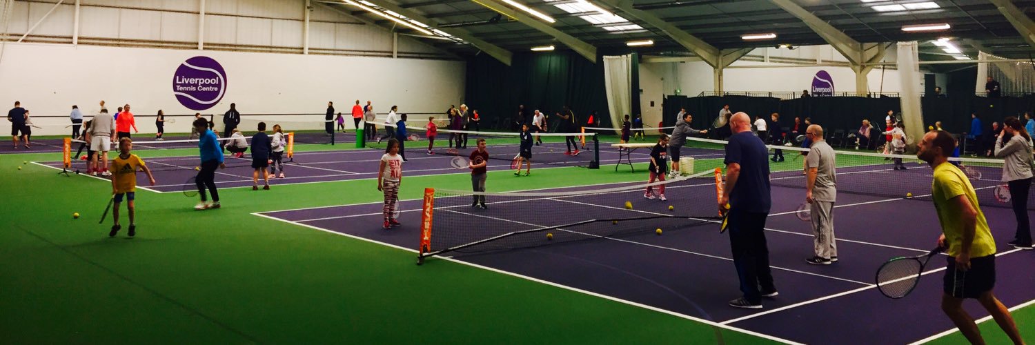 Liverpool Tennis Centre banner