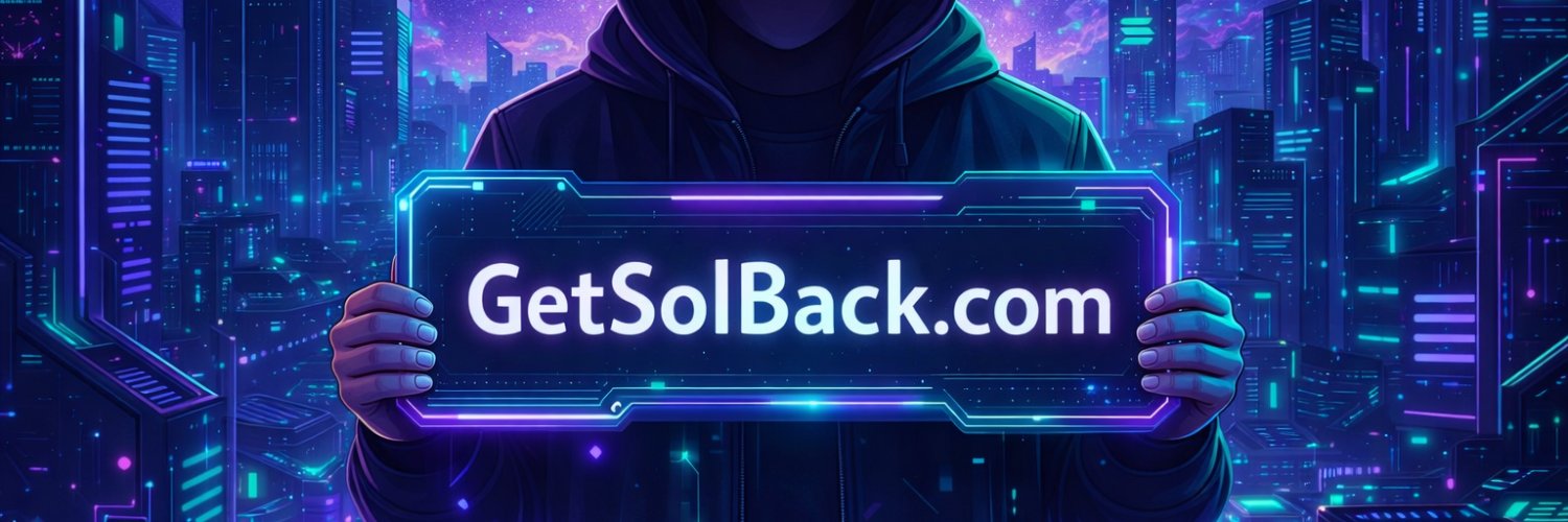 GetSolBack's profile banner image