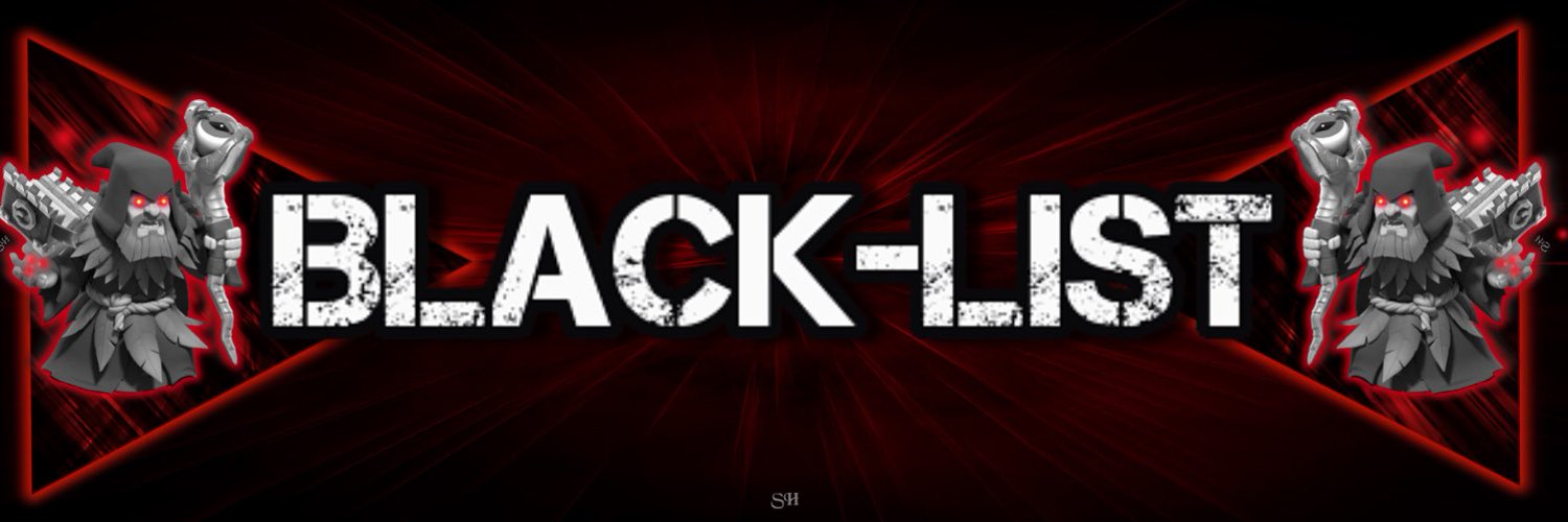 Black-List Profile Banner