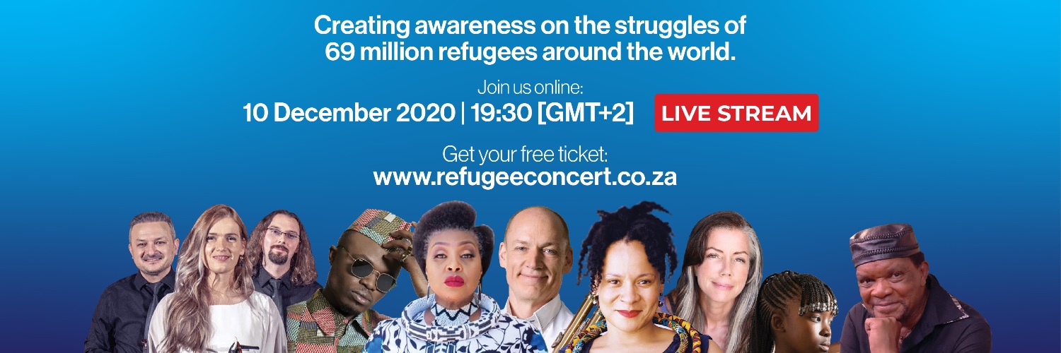 A Concert for Refugees banner
