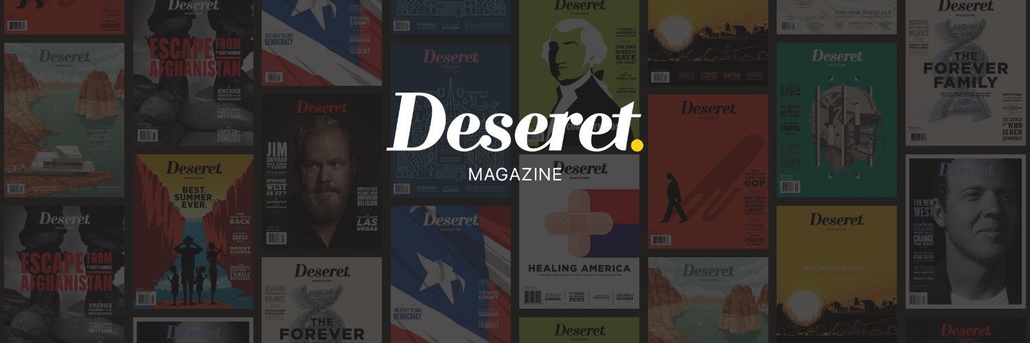 Deseret Magazine's banner
