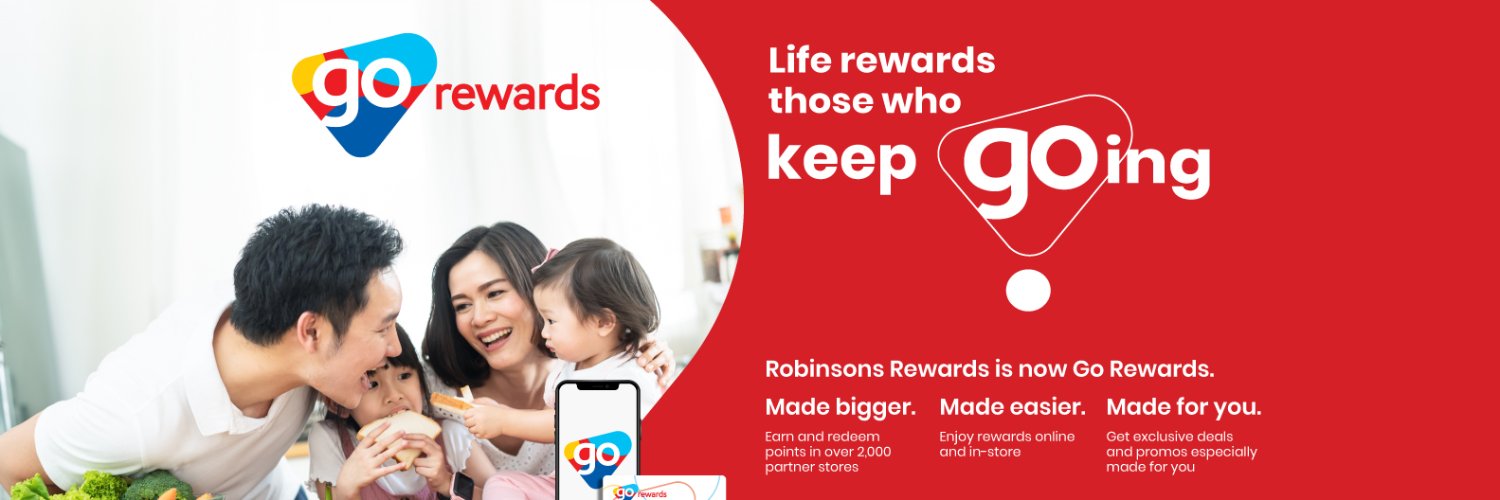 Go Rewards banner
