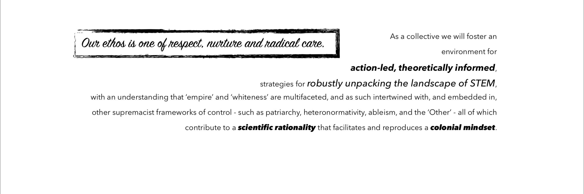 Decolonise STEM banner