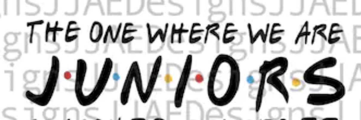 CW Junior Class banner