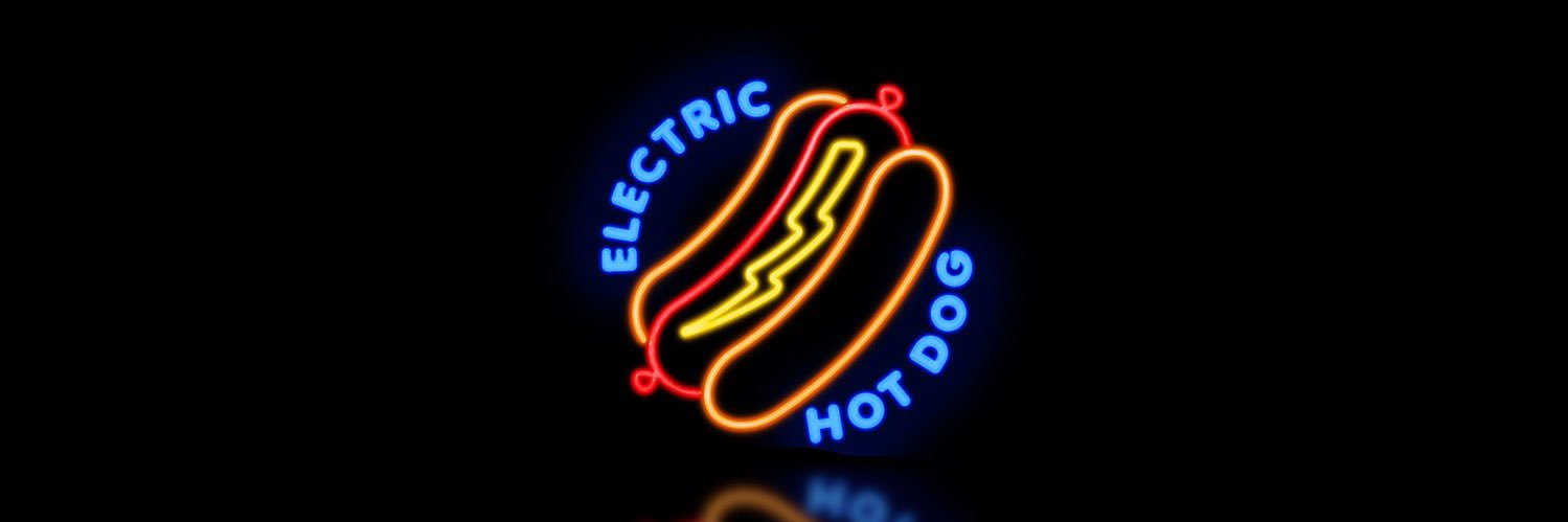 Electric Hot Dog banner