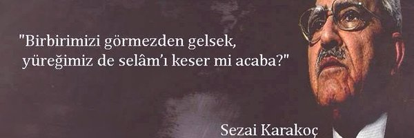 Sezai Karakoç Profile Banner