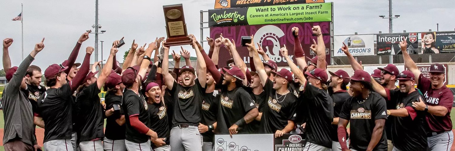 Little Rock Trojan Baseball's banner