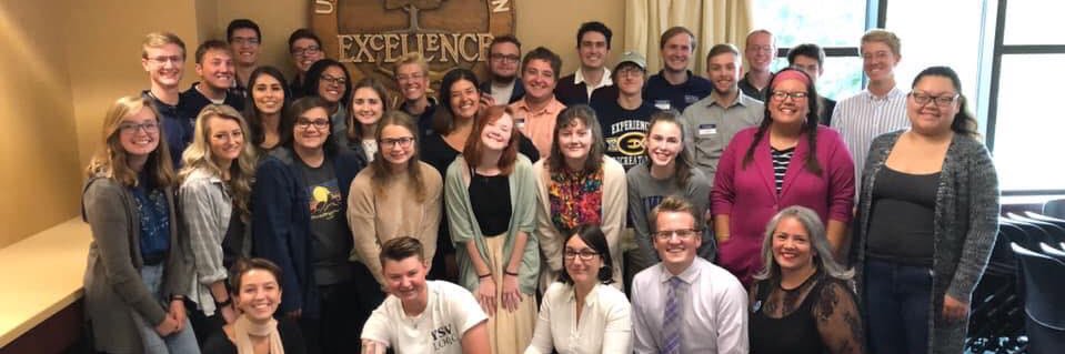 UWEC Student Senate banner