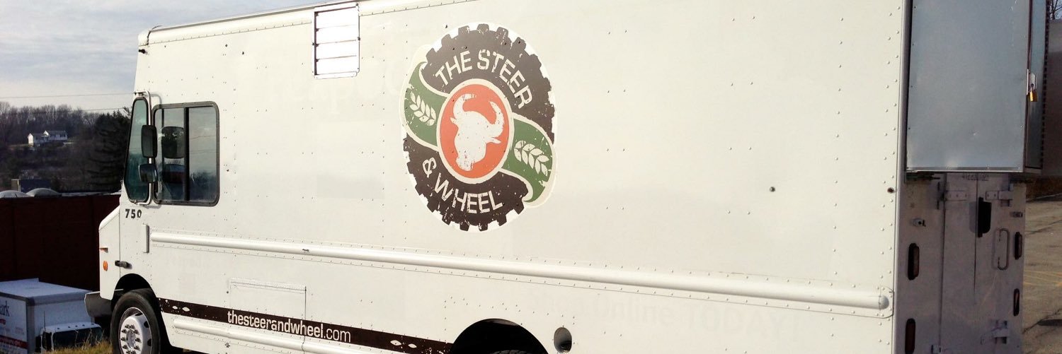 The Steer and Wheel banner