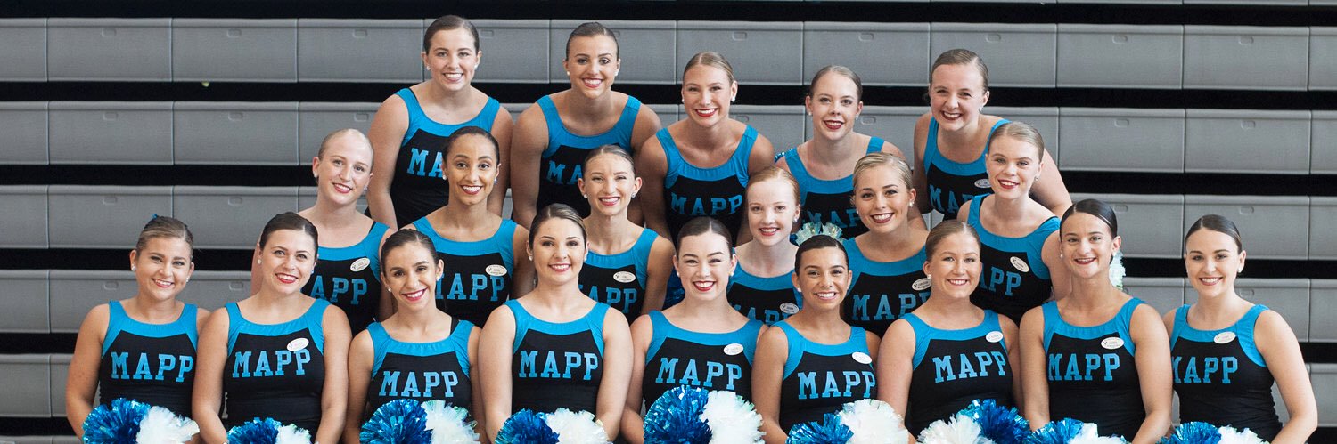 Mid American Pompon Staff banner