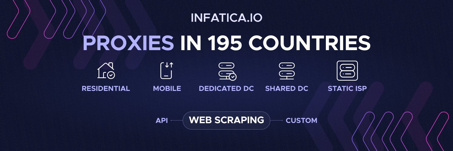 Infatica.io banner