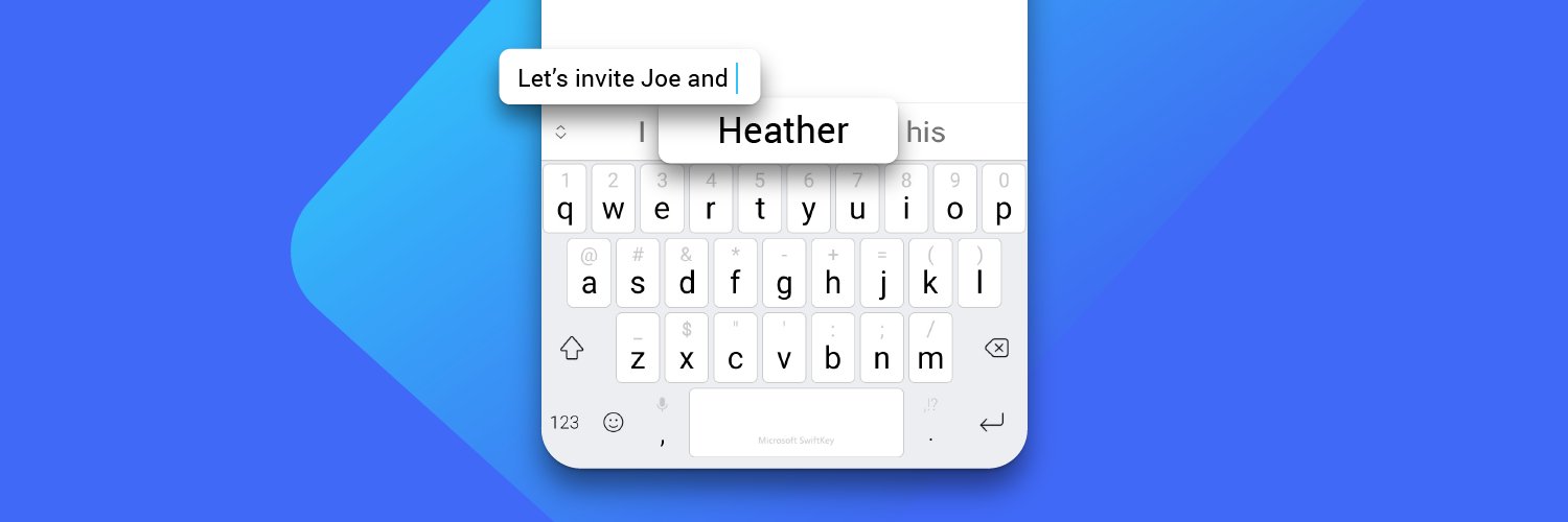 Microsoft SwiftKey banner