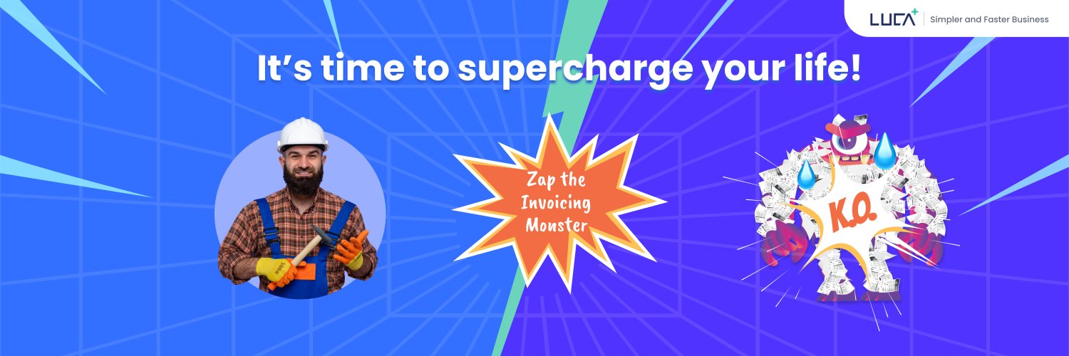 LUCA Plus, your all-in-one tool for better cash fl banner