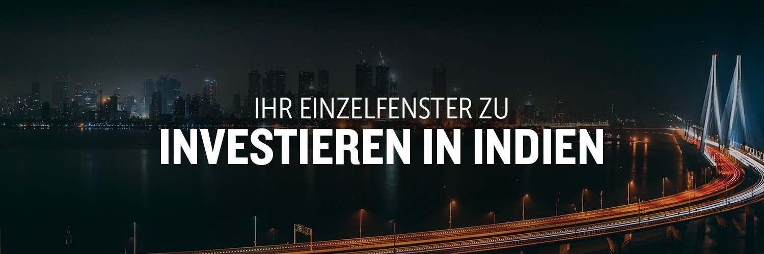 Invest India - Germany banner