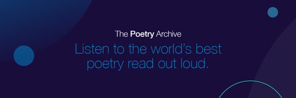 PoetryArchive Profile Banner