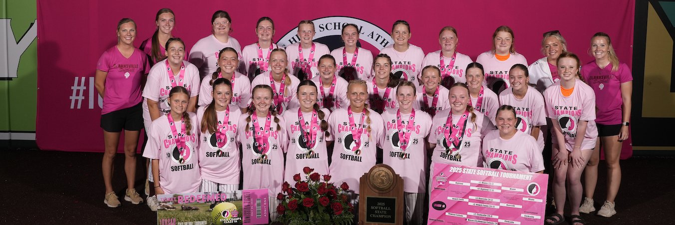 Clarksville Indian Softball banner