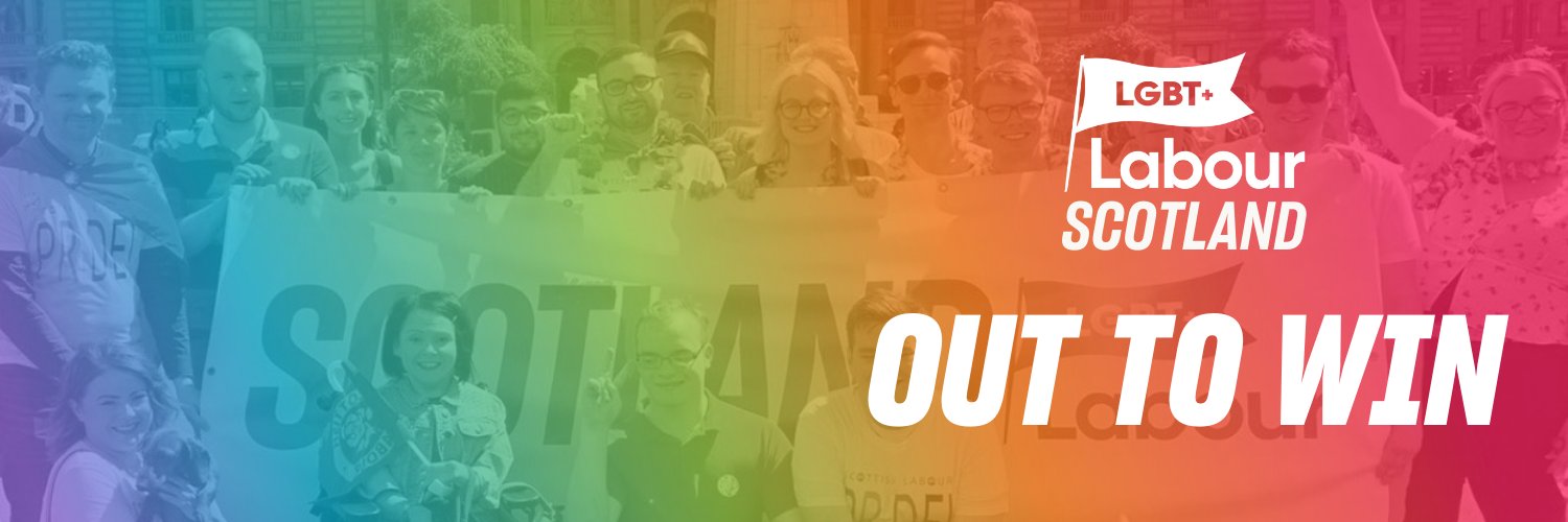 LGBT+ Labour Scotland banner