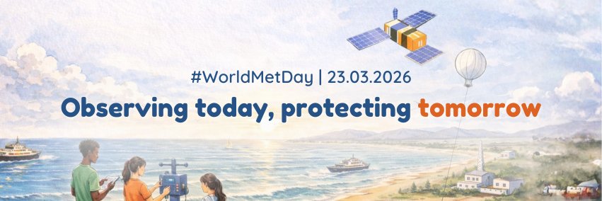 World Meteorological Organization banner