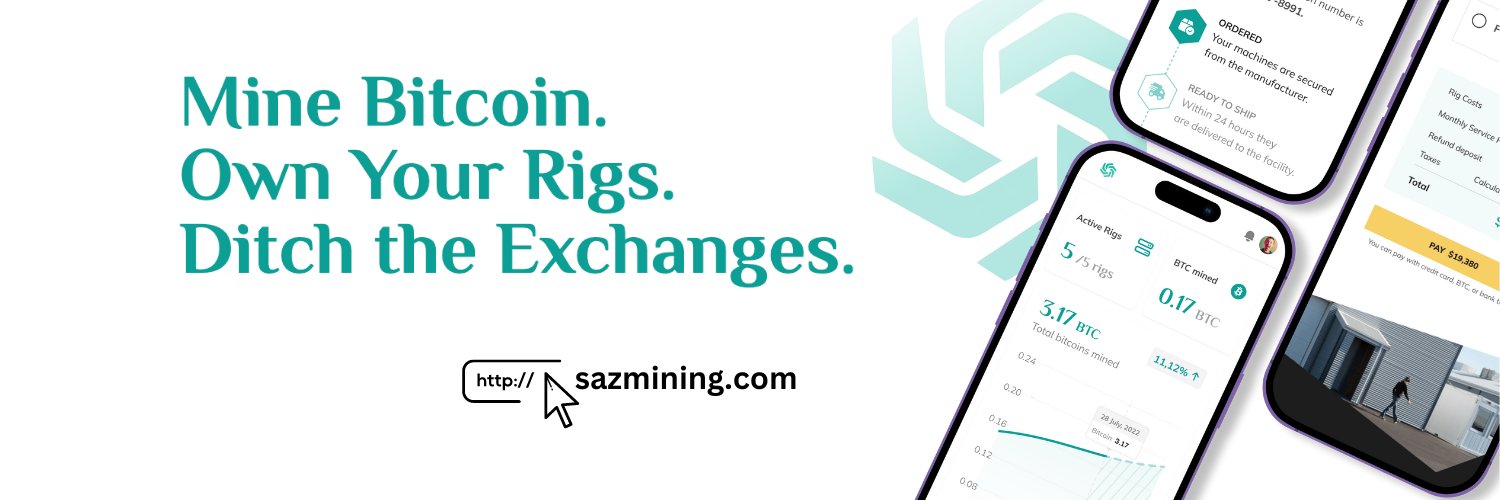 Sazmining's banner