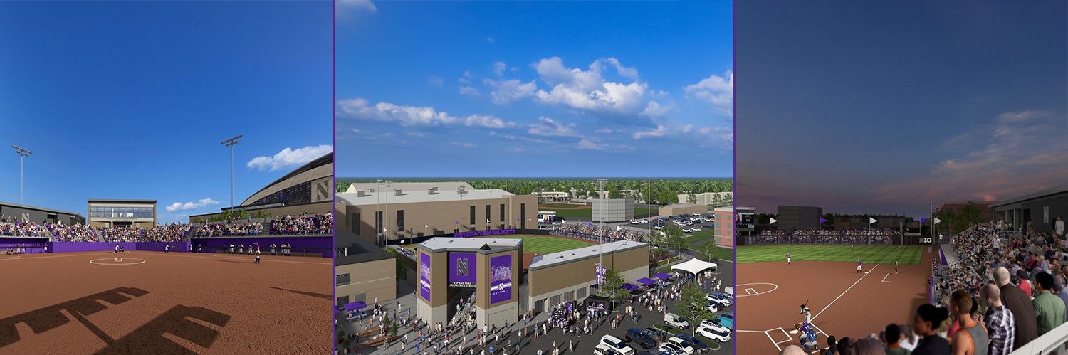 Northwestern Softball banner