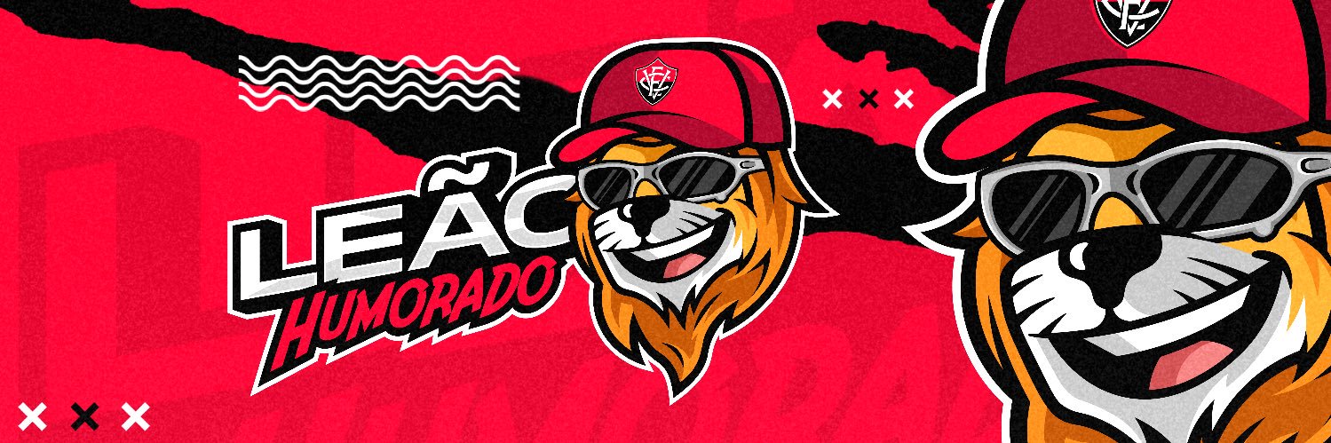 Leão Humorado 🦁❤️🖤 banner